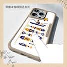 【Compos-Case】【釣りざんまい】愛犬と釣りを楽しむアングラー_カラフルホワイト