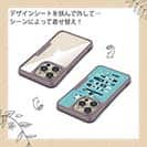 【Compos-Case】【釣りざんまい】愛犬と釣りを楽しむアングラー_カラフルミントブルー