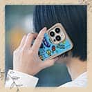 【Compos-Case】【釣りざんまい】釣り好きですがなにか?_カラフルスカイブルー