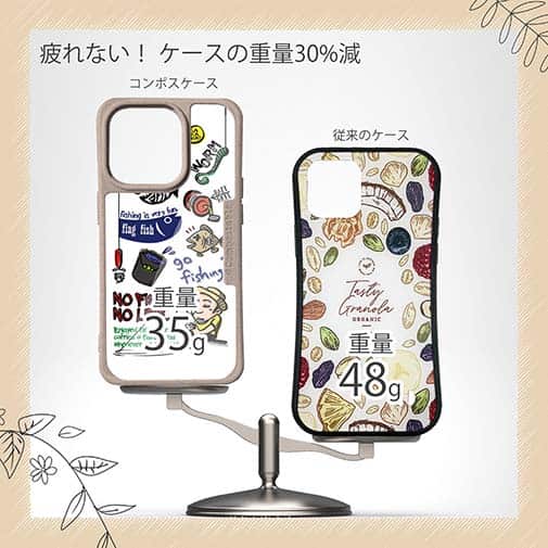 【Compos-Case】【釣りざんまい】釣り好きですがなにか?_カラフル