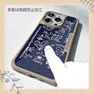 【Compos-Case】【釣りざんまい】釣りが好きなんです_ネイビー