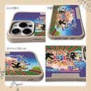 【Compos-Case】さかな芸人ハットリ×赤ワイン　大漁旗スマホケース　マアジ