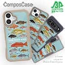 【Compos-Case】FISHING PARADAISE OKINAWA! ブルー