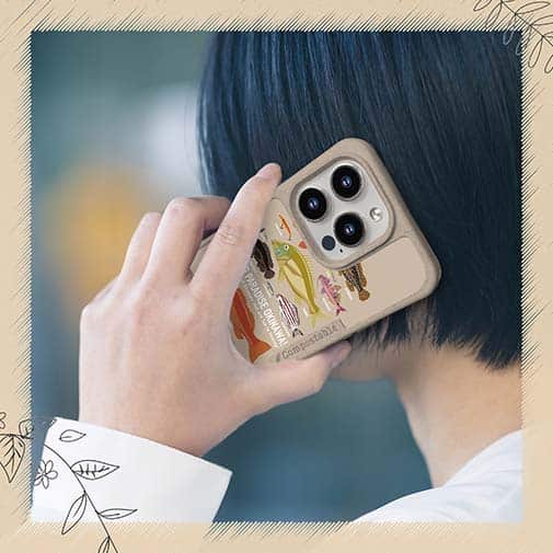 【Compos-Case】FISHING PARADAISE OKINAWA! ブラウン
