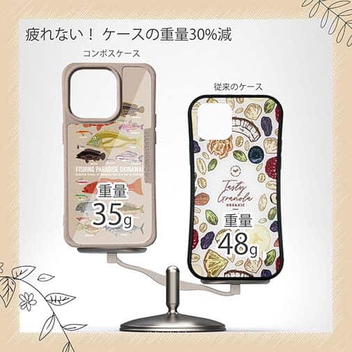 【Compos-Case】FISHING PARADAISE OKINAWA! ブラウン