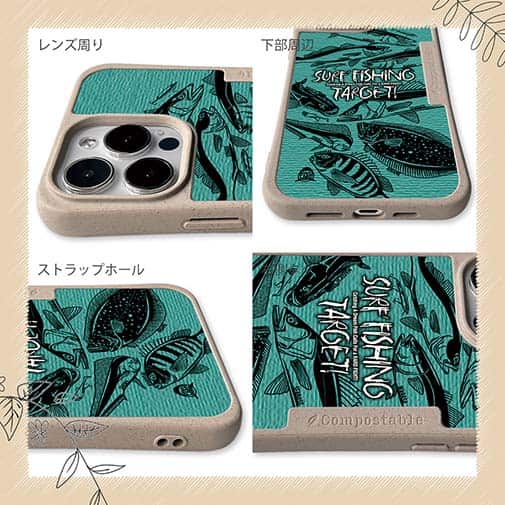 【Compos-Case】【FISH MAN】SURF FISHING TARGET!　グリーン