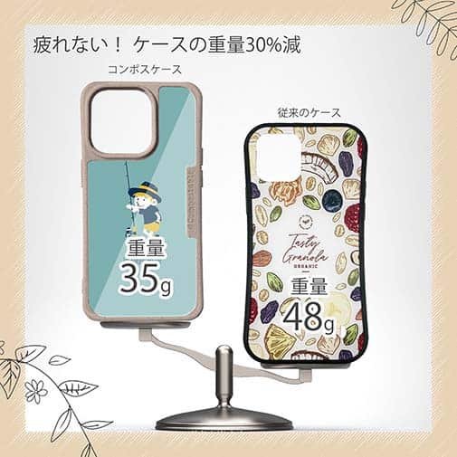 【Compos-Case】【釣りざんまい】釣りに行きたい少年_ミント