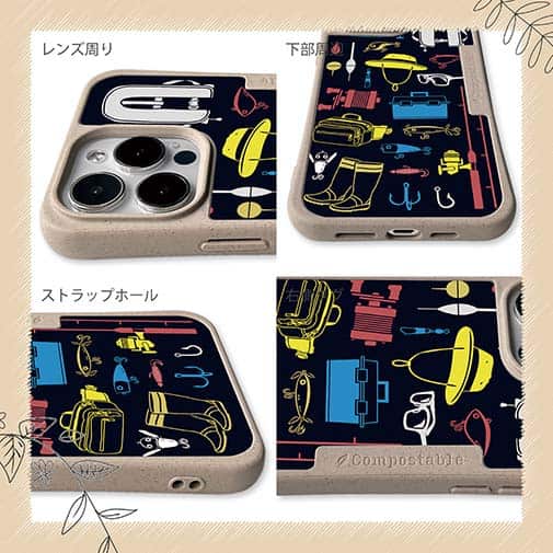 【Compos-Case】【釣りざんまい】FISHING TOOL_ネイビー