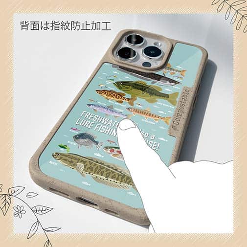 【Compos-Case】【FISH MAN】フィッシングパラダイス「フレッシュウォーター編」ブルー