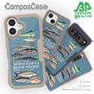 【Compos-Case】【FISH MAN】BIG GAME PARADAISE! Dブルー