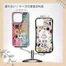 【Compos-Case】赤ワイン　大漁旗スマホケース　アオリイカ