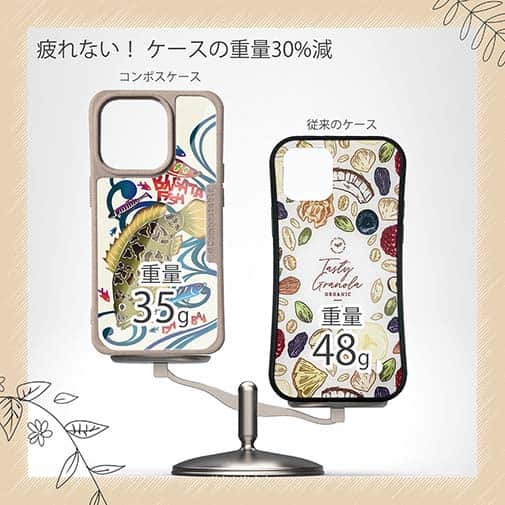 【Compos-Case】【FISH MAN】沖縄県紅型フィッシュ