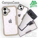 【Compos-Case】花のシームレスパターン ピンク