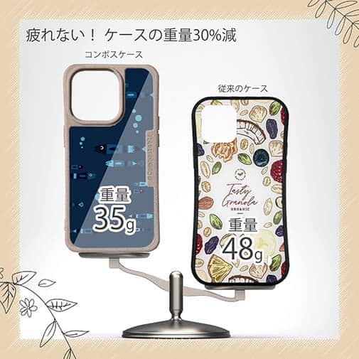 【Compos-Case】【釣りざんまい】レトロフィッシュ_ダーク