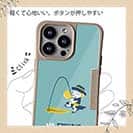 【Compos-Case】【釣りざんまい】ウトウトアングラー_ミント