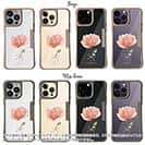 【Compos-Case】ピンクの花 困難に打ち勝つ