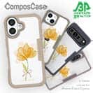 【Compos-Case】黄色の花 自然の美しさ