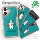 【Compos-Case】【釣りざんまい】ルアーとシロクマさん