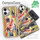 【Compos-Case】赤ワイン　大漁旗スマホケース　アマダイ