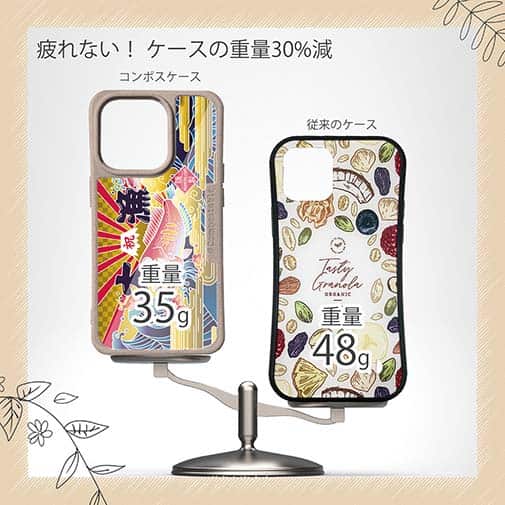 【Compos-Case】赤ワイン　大漁旗スマホケース　アマダイ