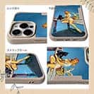 【Compos-Case】釣りをする女性 ビンテージバージョン