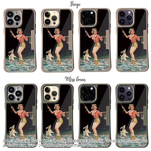 【Compos-Case】フライでニジマス ビンテージバージョン