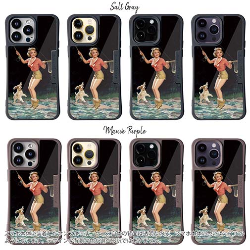 【Compos-Case】フライでニジマス ビンテージバージョン