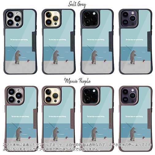 【Compos-Case】【FISH MAN】クマさんもフィッシング No3