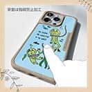 【Compos-Case】水中散歩するカエルくん(wakat)