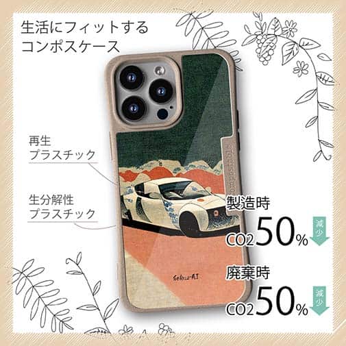 【Hokus-AI】【Compos-Case】technologyシリーズ 電気自動車