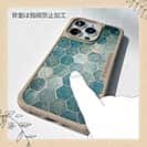 【Compos-Case】トルコタイル風 ブルー