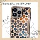 【Compos-Case】トルコタイル風 マーブル