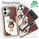 【Pariko】【Compos-Case】頭に飲み物を被った女の子 アメコミ