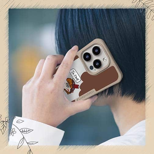 【Pariko】【Compos-Case】頭に飲み物を被った女の子 アメコミ