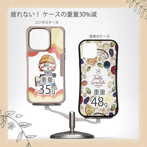 【Pariko】【Compos-Case】スケーターの女の子 アメコミ