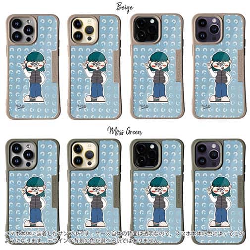 【Pariko】【Compos-Case】ダウンベストの女の子 アメコミ