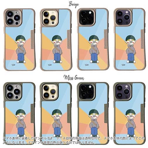 【Pariko】【Compos-Case】金髪の男の子 アメコミ