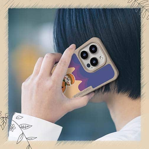 【Pariko】【Compos-Case】かぼちゃの女の子 アメコミ