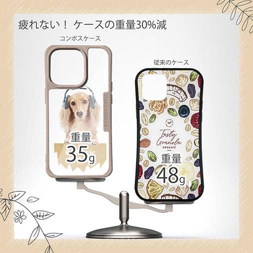 【Compos-Case】ダックスロングヘアだってNo Music No Life