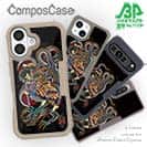 【Compos-Case】【彫姫】九紋龍史進と龍　和彫りデザイン