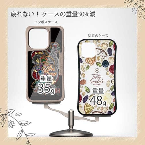 【Compos-Case】【彫姫】九紋龍史進と龍　和彫りデザイン