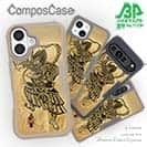 【Compos-Case】【彫姫】第六天魔王　和彫りデザイン