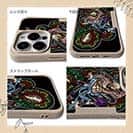 【Compos-Case】【彫姫】花和尚の蛇退治　和彫りデザイン