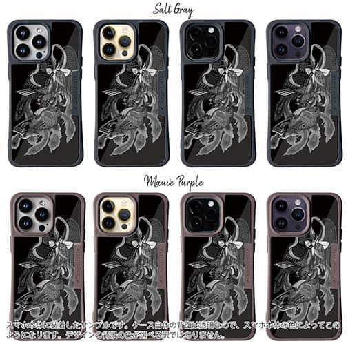 【Compos-Case】【彫姫】羽衣天女　和彫りデザイン