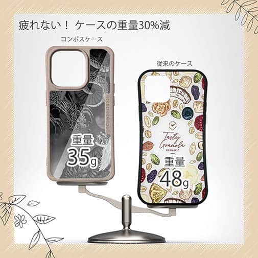 【Compos-Case】【彫姫】龍虎　和彫りデザイン