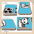 【Compos-Case】【彫姫】TATTOO HURTS 猫（ライトブルー）　和彫りデザイン