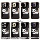 【Compos-Case】【彫姫】TATTOO HURTS 猫（ブラック）　和彫りデザイン