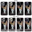 【Compos-Case】【彫姫】ドクロパフェ？（ブラック）　和彫りデザイン