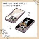 【Compos-Case】【彫姫】ドクロパフェ？（ブラック）　和彫りデザイン