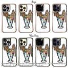 【Compos-Case】【彫姫】ドクロパフェ？（ホワイト）　和彫りデザイン